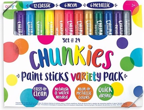 Image du produit Ooly Chunkies Paint Sticks Variet Pack