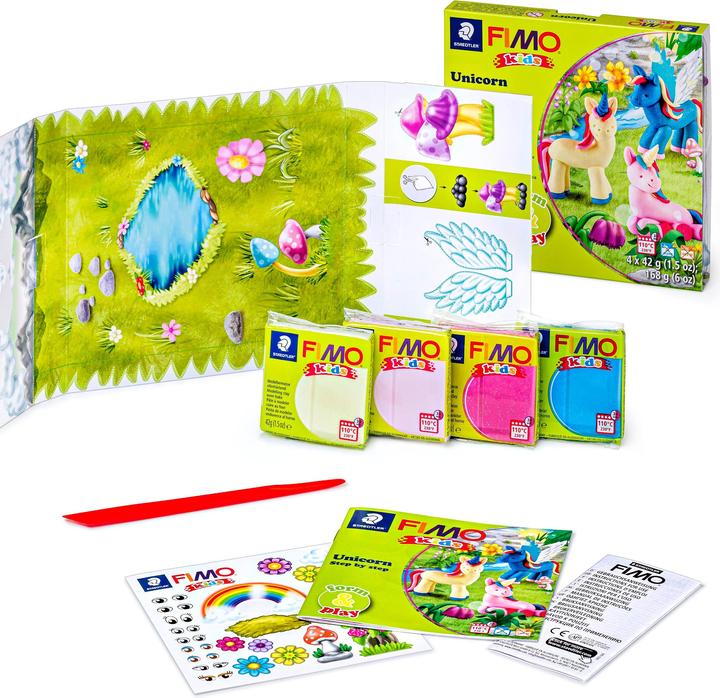 Image du produit Fimo - Kids Form & Play Set - Licorne (8034 19 LZ)