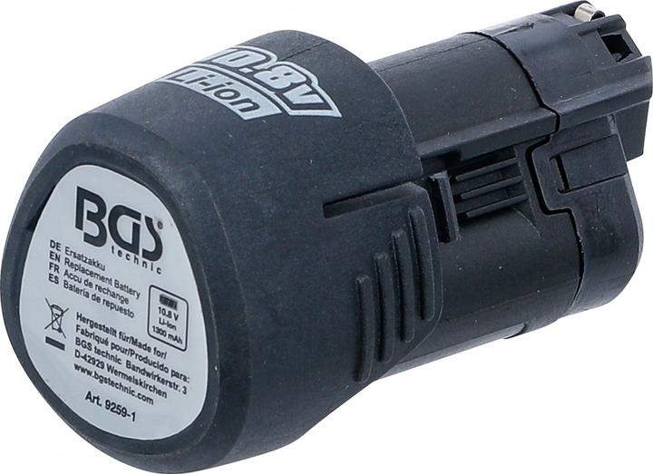 Actual product image BGS Replacement Battery Li-Ion 10.8 V / 1.3 Ah for 9259 (10.8 V)