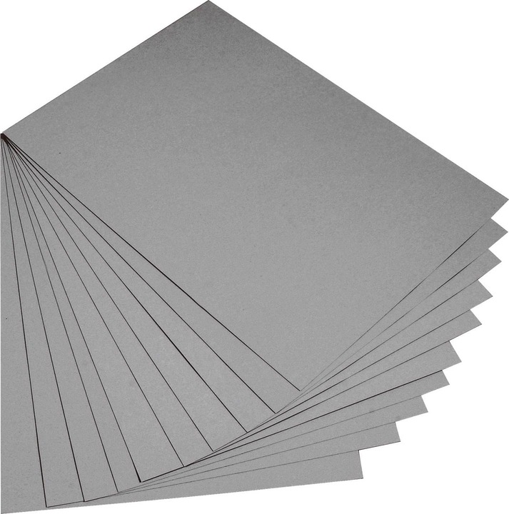 Immagine prodotto Folia Cartone argilla, (L)500 x (A)700 mm, 220 g/m², grigio pietra (10 x)