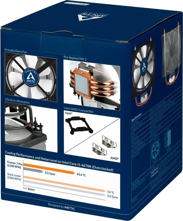 Actual product image Arctic Freezer 7 PRO Rev.2 (127 mm)