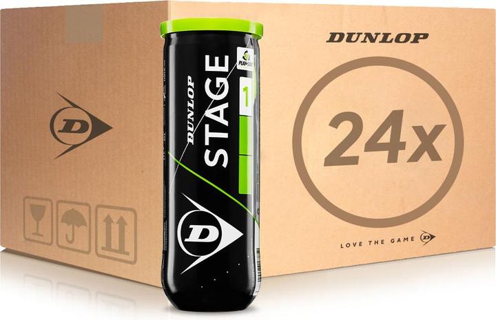 Produktbild Dunlop Tennisball Stage 1 Grün 3