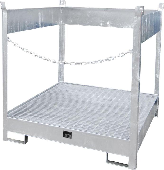 Produktbild kaiserkraft Lager- und Transportpalette mit Auffangwanne