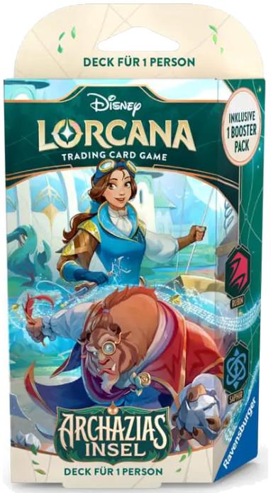 Produktbild Ravensburger Disney Lorcana TCG Archazias Insel Starter Decks Display (8) *Deutsche Edition* (Deutsch, Booster Display)