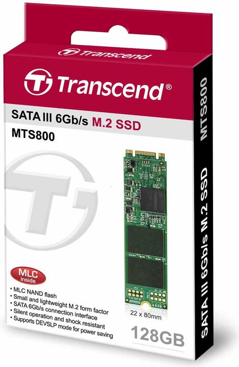 Produktbild Transcend Mts800s (128 GB, M.2 2280)