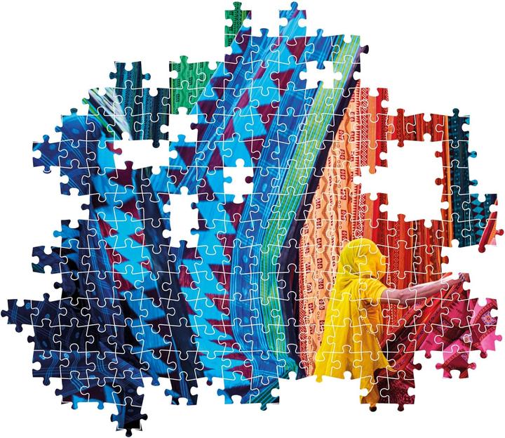Image du produit Clementoni 1500 pezzi - Tissus fluttering (1500 pièces)