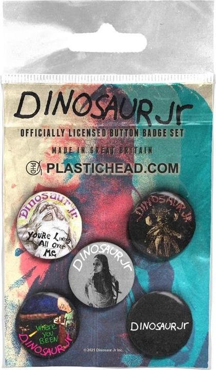 Produktbild Dinosaur Jr Alben AnsteckerSet 19871992 5erPack
