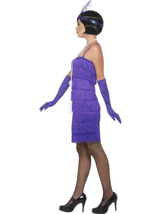 Produktbild Smiffys 20er Jahre Marta Flapper Kostüm violett (S, L, XL)