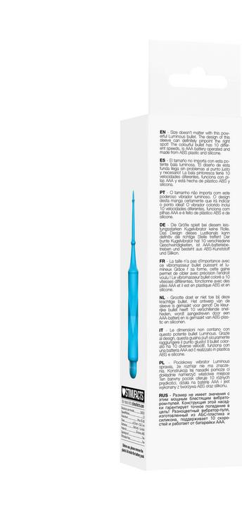 Produktbild Luminous Circe - ABS Bullet With Silicone Sleeve - 10-Speeds