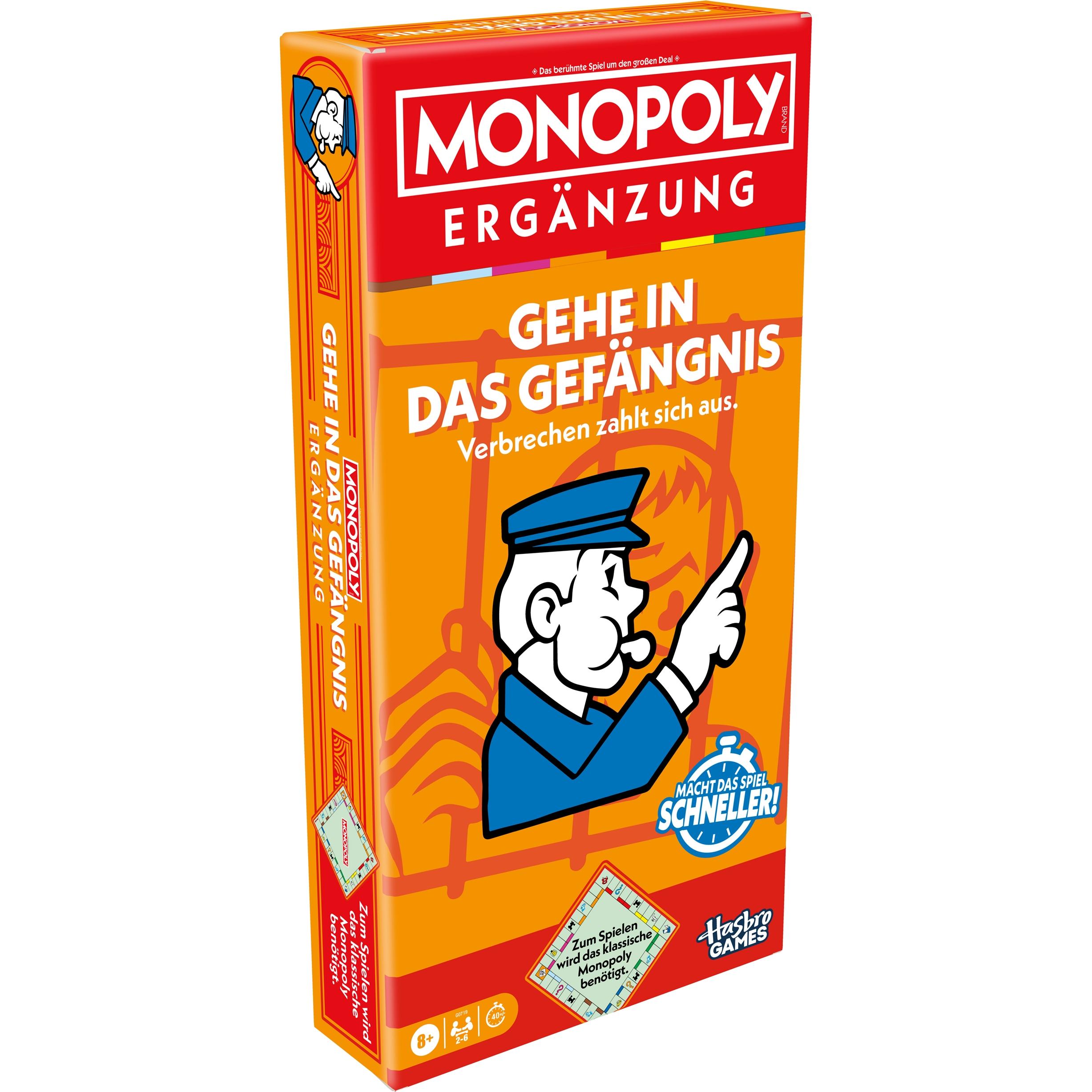 Hasbro Gaming Il Monopolio va in prigione (Tedesco)