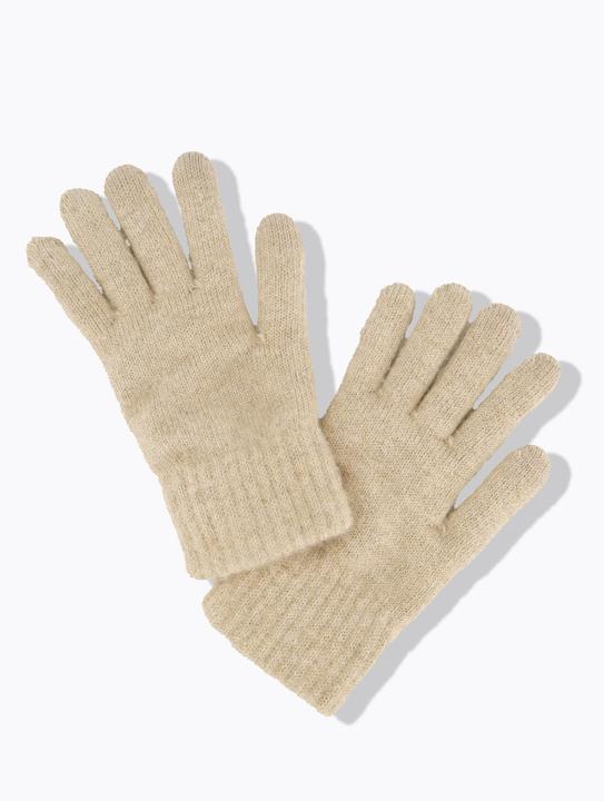 Produktbild Ulla Popken Handschuhe, weicher Strick, Rippbündchen (One Size)