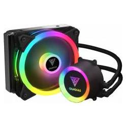 Gamdias Kit Watercooling Chione E2-120 Lite aRGB (Noir), PC Lüfter, Schwarz