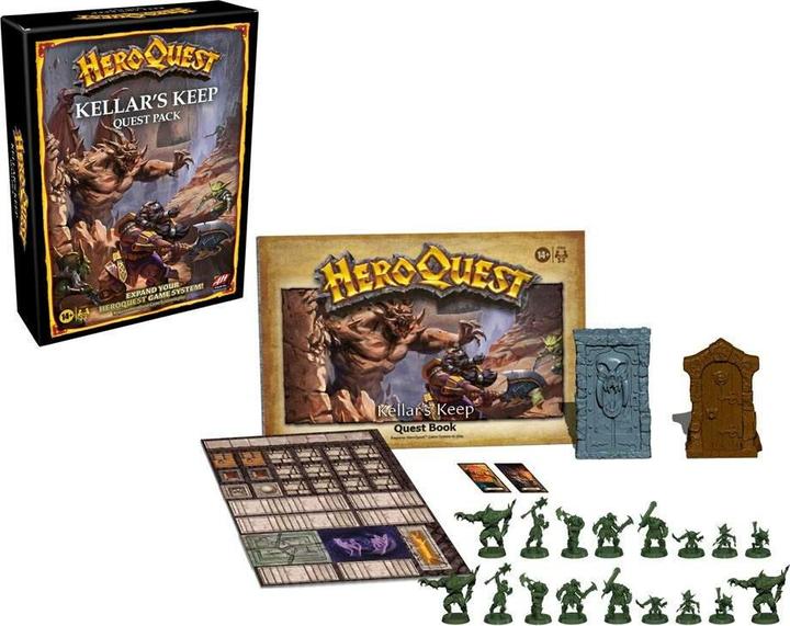 Produktbild Hasbro Gaming F4543 HeroQuest Brettspiel-Erweiterung Strategie (Englisch)