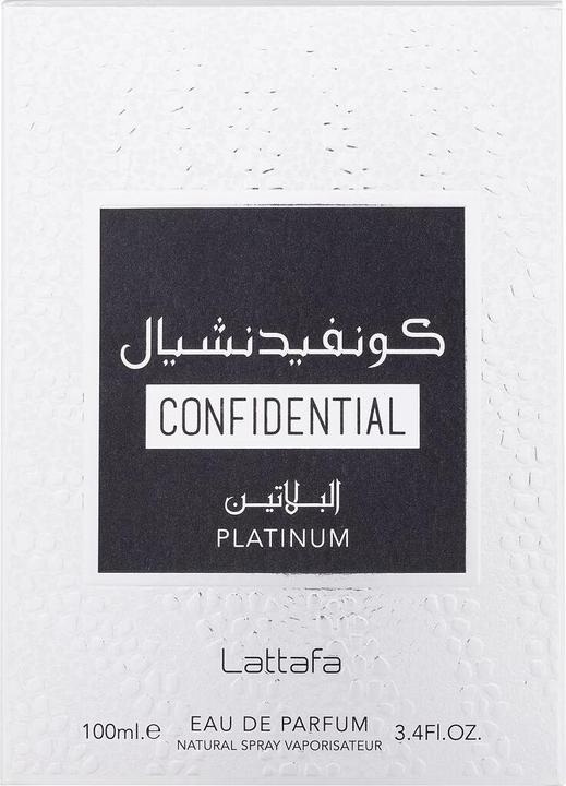Actual product image Lattafa Perfumes Confidential Platinum (Eau de parfum, 100 ml)