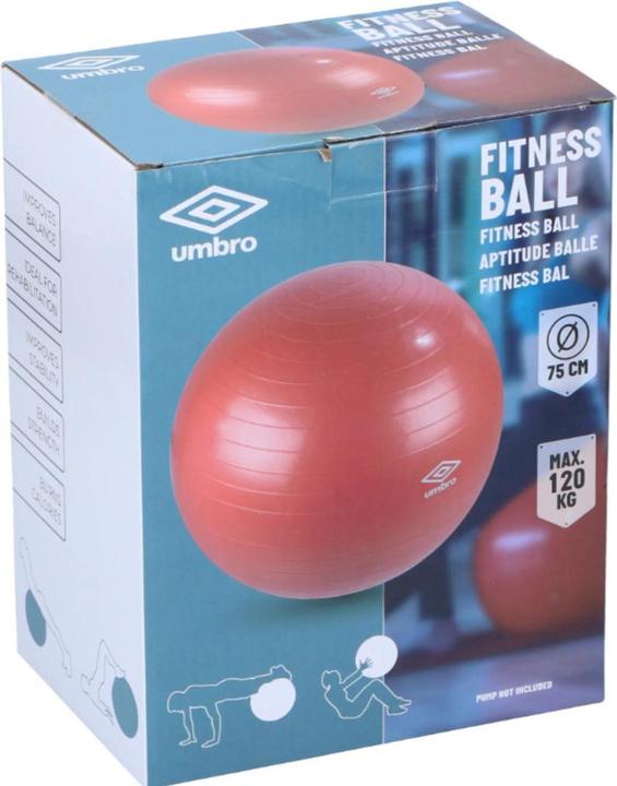 Actual product image Umbro Fitness ball D75cm Red (75 cm)