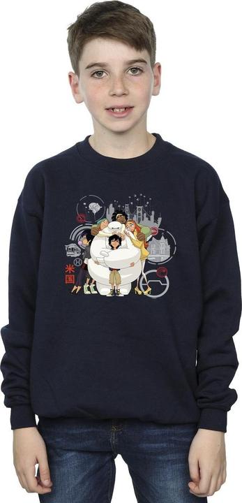 Produktbild Disney Big Hero 6 Baymax Group Hug Sweatshirt Jungen (152, 158)