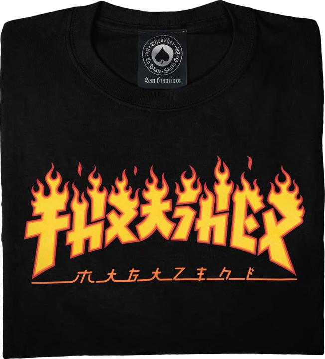 Produktbild Thrasher Godzilla Flame T-Shirt (S)