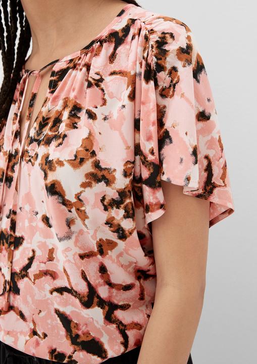 Immagine prodotto s.Oliver Bluse Viskosebluse mit Raffung (44)