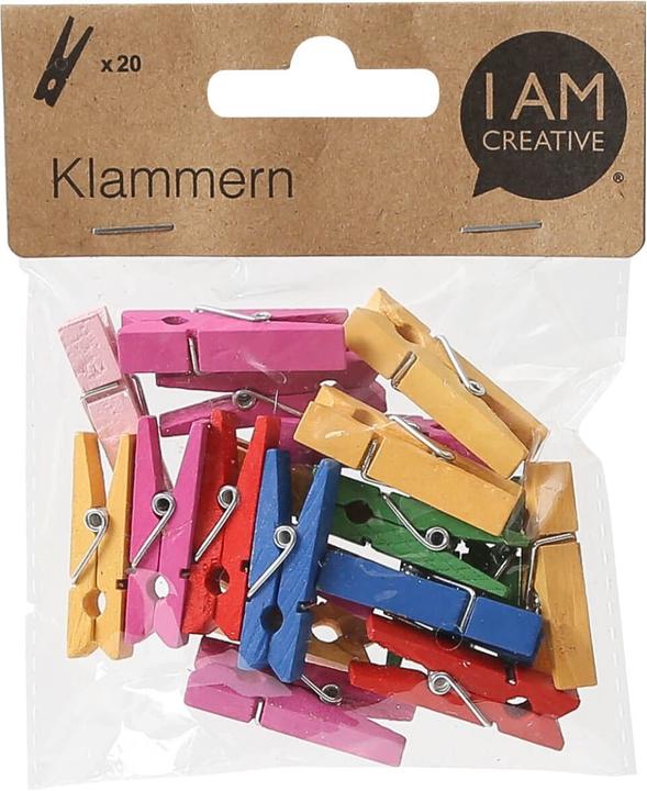 Produktbild I Am Creative Holzklammer