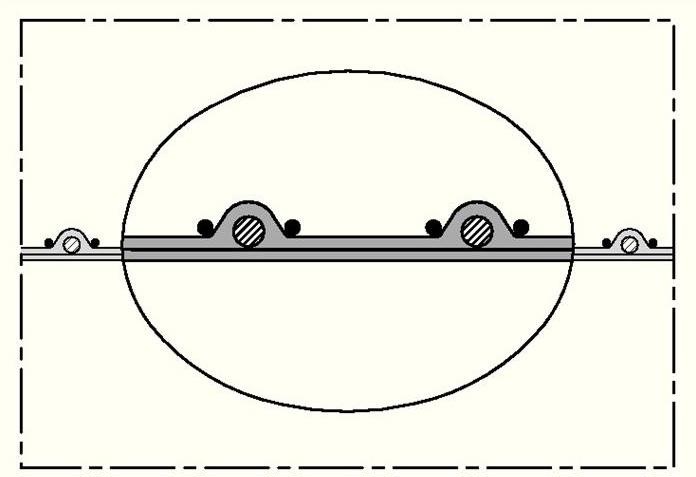Produktbild Norres Absaug- und Gebläseschlauch SIL 391 TWO Innen-Ø 254 mm Aussen-Ø 260 mm 3 mm Länge 4 m
