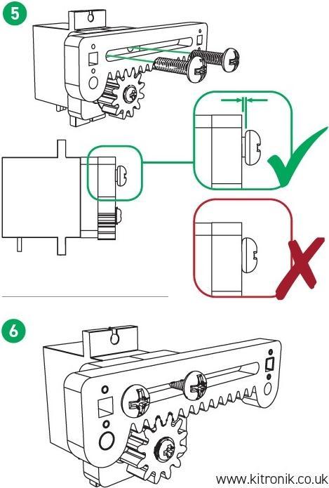 Image du produit Kitronik Kit d'actionneurs linéaires
