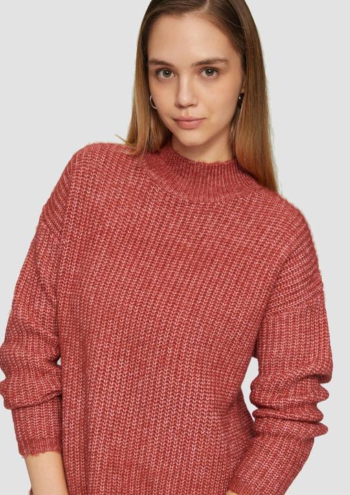 Produktbild S.Oliver Strickpullover Weicher Strickpullover mit Rippstruktur (S)