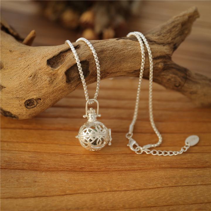 Image du produit Andreani Halskette mit Kugelanhänger aus echtem Amazonit