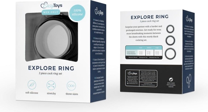 Produktbild Easytoys Silicone Cockring Set (4.20 cm)