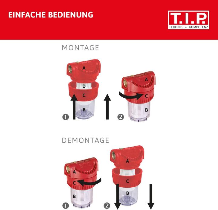 Image du produit T.I.P. Préfiltre de la pompe 30,3 mm (1) I