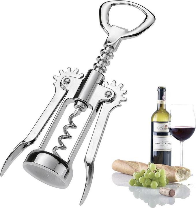 Actual product image Westmark Lever corkscrew, chrome-plated, 16.5x6.5x4 cm (Lever corkscrew)