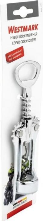 Image du produit Westmark Hebelkorkenzieher, verchromt, 16.5x6.5x4 cm (Tire-bouchon levier)