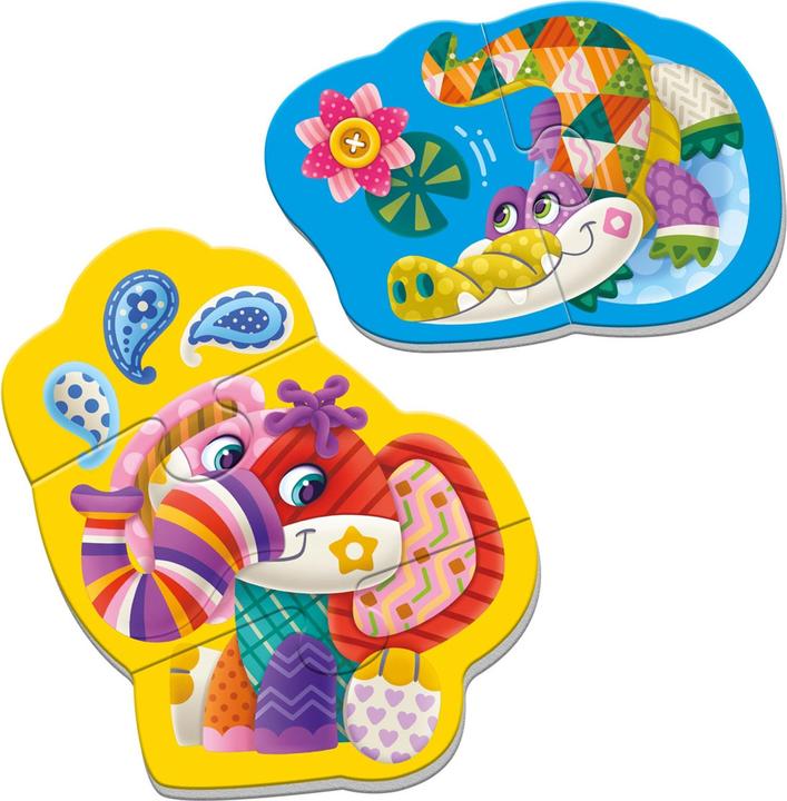 Produktbild Magnet Baby Elefant-Krokodil