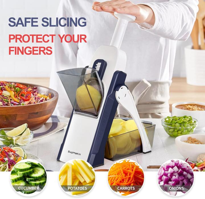 Image du produit SupMaKin Gemüseschneider mit Auffangschale