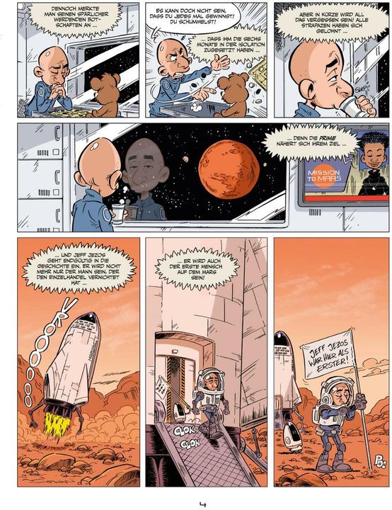 Produktbild Elon & Jeff on Mars (Spin-off zu den Känguru-Comics) (Deutsch, Bernd Kissel, Marc-Uwe Kling, 2025)