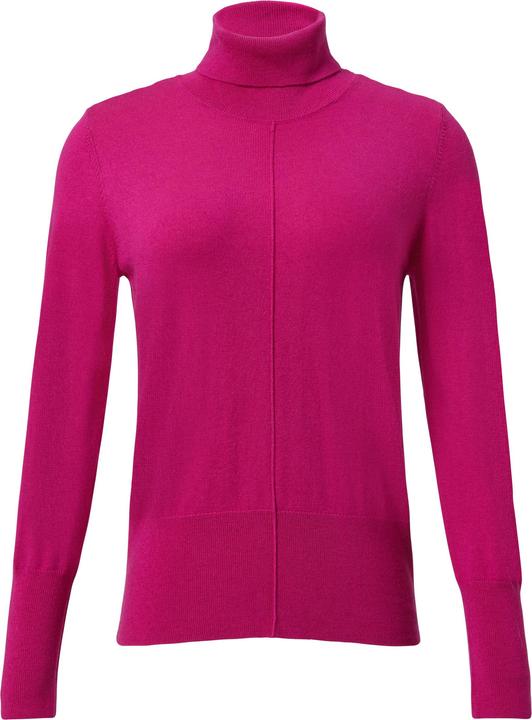 Produktbild Comma Strickpullover Rollkragenpullover mit Biesen und Rippdetails (34)