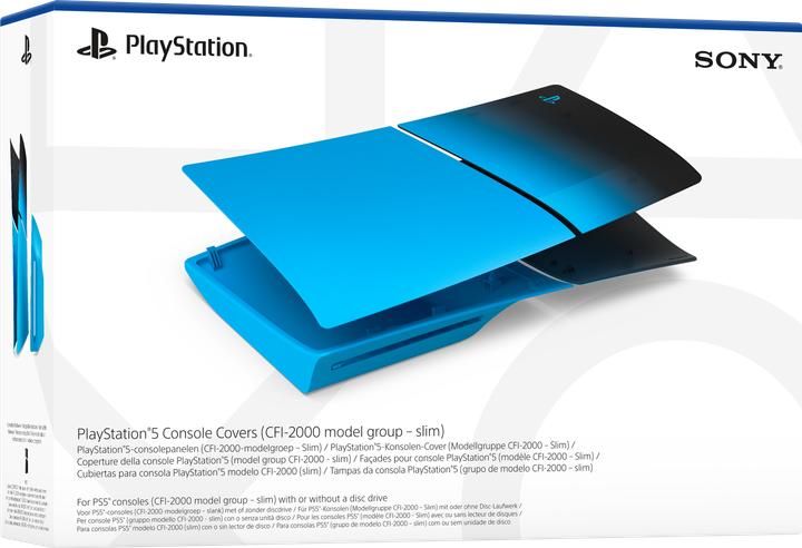 Produktbild Sony PlayStation5 Konsolen-Cover – Rhythm Blue (PS5)