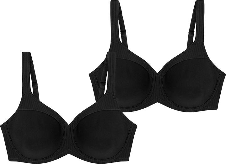 Triumph Bügel-BH Modern Soft+Cotton (85 F, 2er Pack)