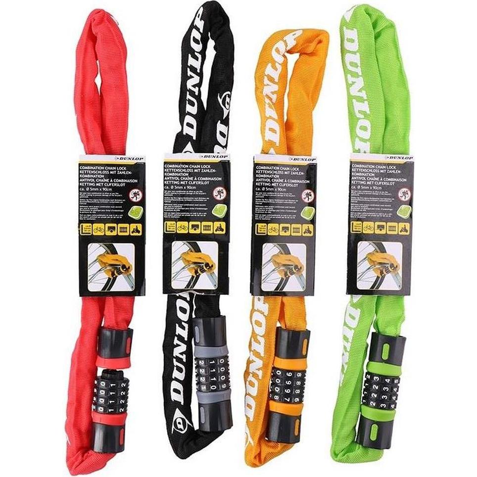 Dunlop Zahlenkettenschloss (90 cm) (101140)