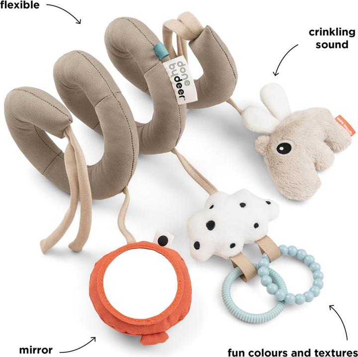 Actual product image Done by Deer Activity Spirale Happy clouds Sand