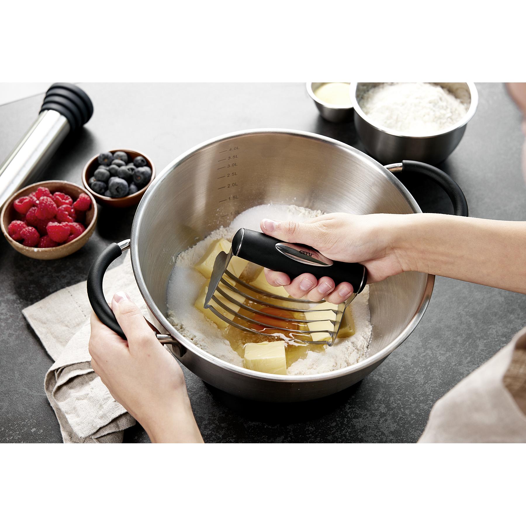 Thumbnail - GEFU Teigmischer 'Batedo', Backutensilien, Schwarz, Silber