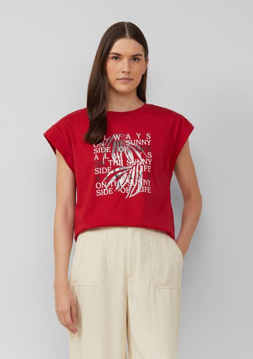 Produktbild S.Oliver T-Shirt T-Shirt im Relaxed Fit mit Folienprint (38)