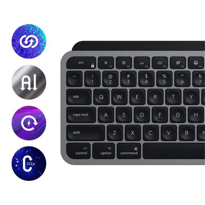 Produktbild Logitech MX Keys S for Mac (DE, Kabellos)