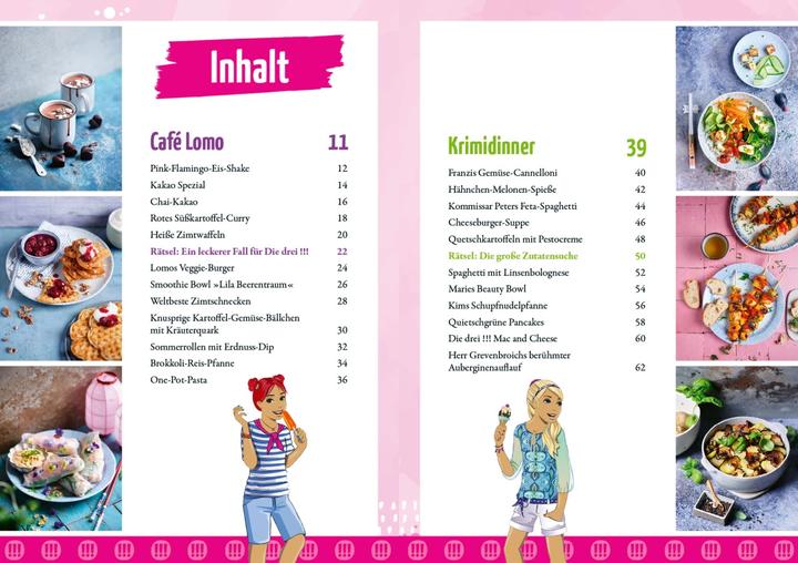 Actual product image Die drei... - Das Koch- und Backbuch (German, Sabrina Sue Daniels, Emma Hegemann, 2023)