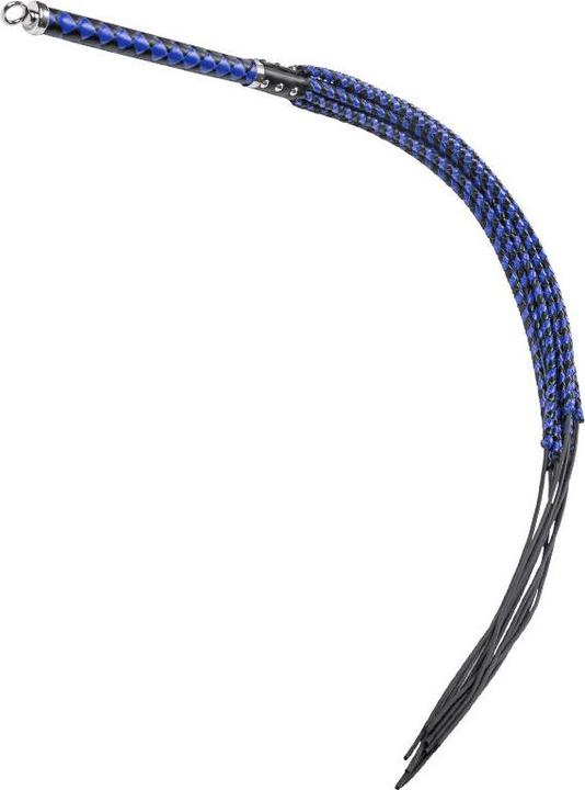Rise Schwere Cat O. Nine Peitsche – Schwarz/Blau