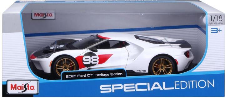 Produktbild Maisto Ford GT 2021 Heritage 1/18