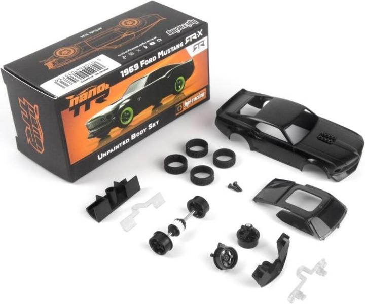 Immagine prodotto HPI Karosserie nano-TTR 1969 Ford Mustang RTR-X unbemalt