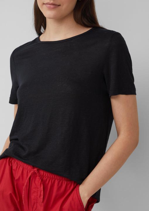 Actual product image S.Oliver T-Shirt Jersey-T-Shirt aus Leinen (44)