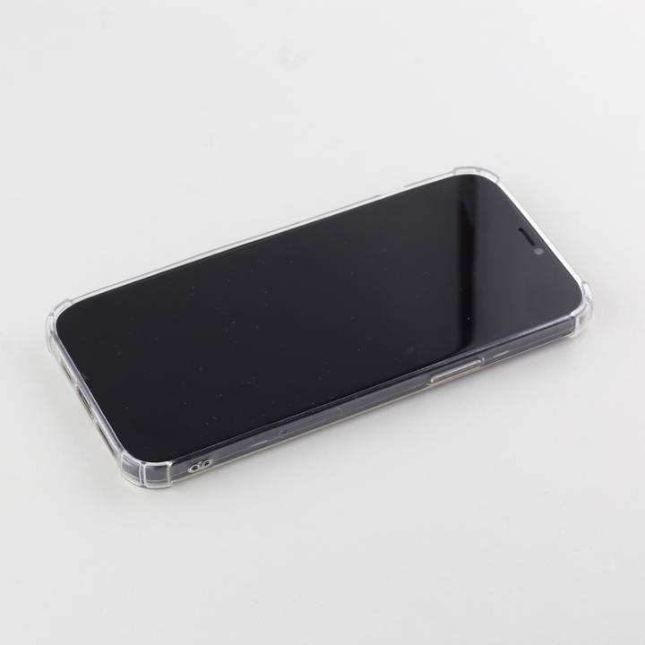 Produktbild PhoneLook Hülle Gummi Gel Bumper mit extra Schutz für Ecken Antischock (Apple iPhone 12 Pro Max)