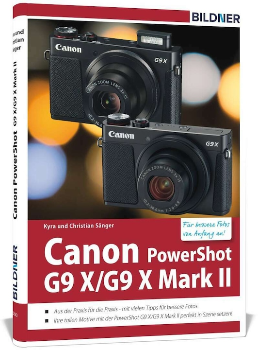 Immagine prodotto Canon PowerShot G9X / G9 X Mark II - Für bessere Fotos von Anfang an! (Tedesco, Cantante Cristiano, Cantante Kyra, 2017)