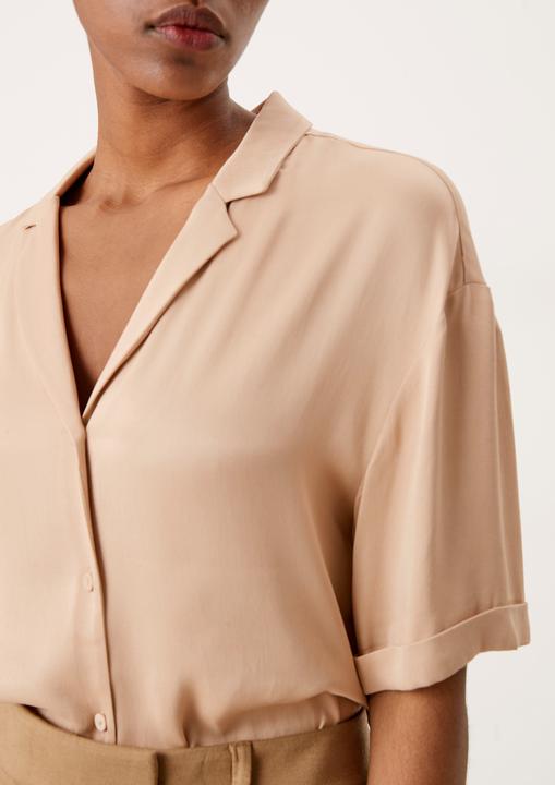 Immagine prodotto s.Oliver Bluse Viskose-Bluse mit V-Neck (46)